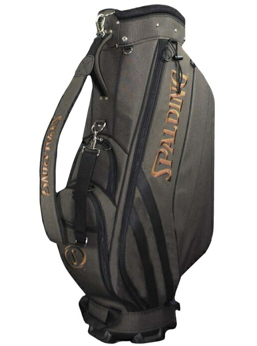 LEZAX/レザックス SPALDING 9.5型キャディバッグ 【ダークブラウン】 SPCB-3467 19,525円