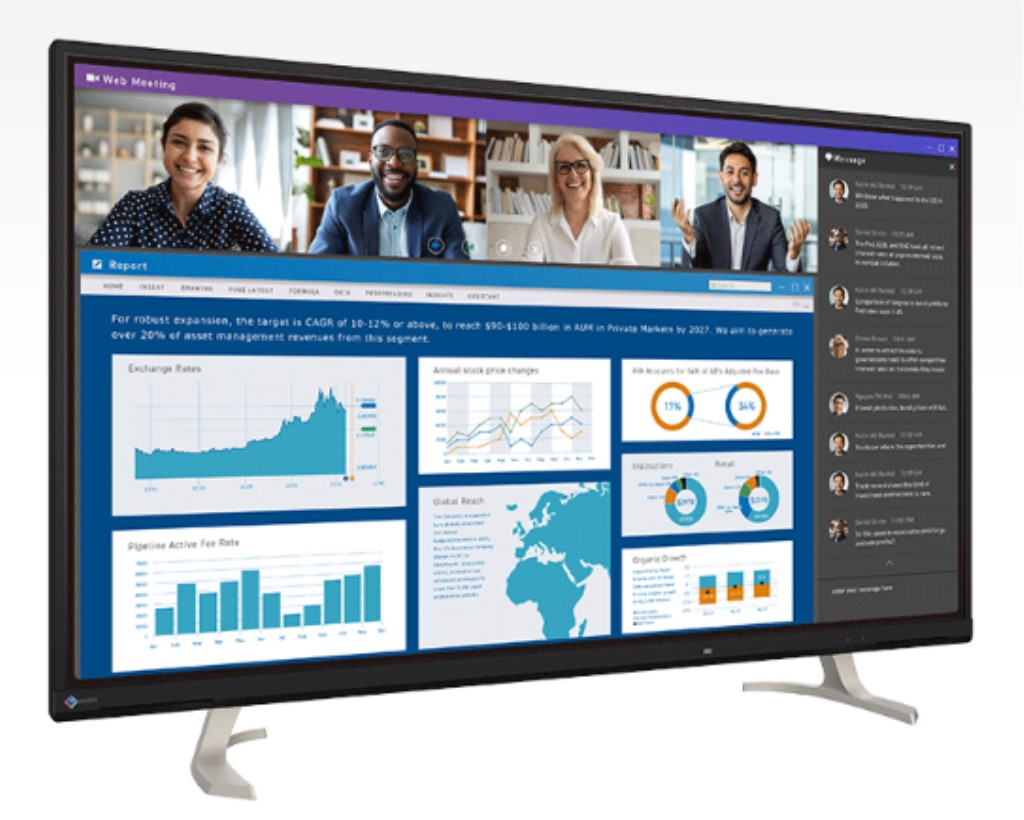 EIZO FlexScan 42.5in色合い液晶管する(3840x2160) EV4340X-BK