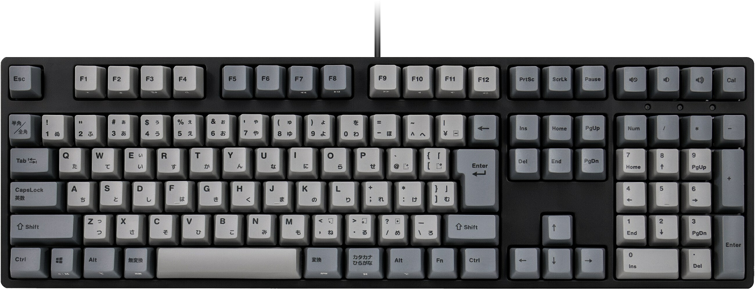 iKBC USB-C接続メカニカルキーボード 赤軸(リニア) IK-CD108-G/RD-RGB-BK