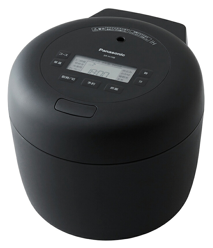 Panasonic パナソニック SR-H10B-K(ブラック)　 IHジャー炊飯器 備長炭釜 5.5合炊き