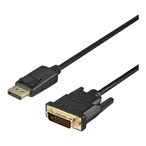 BUFFALO バッファロー DP-DVI 変換ケーブル 2m ブラック BDPDV20BK