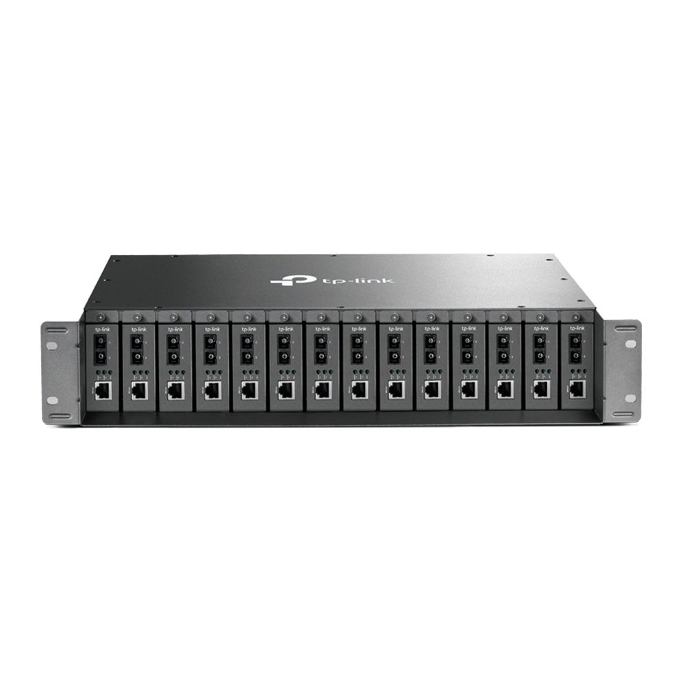 TP-Link ティーピーリンク 14-Slot Rackmount Chassis TL-MC1400｜ムラウチ