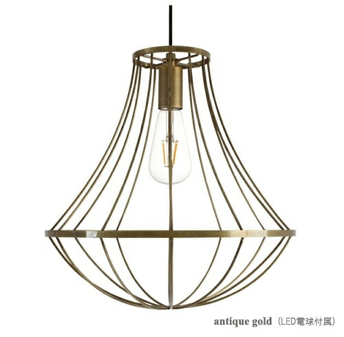 DI CLASSE ディクラッセ LP3089GD　Gemma ジェンマ ペンダントランプ (アンティーク ゴールド)≪LED電球付属≫