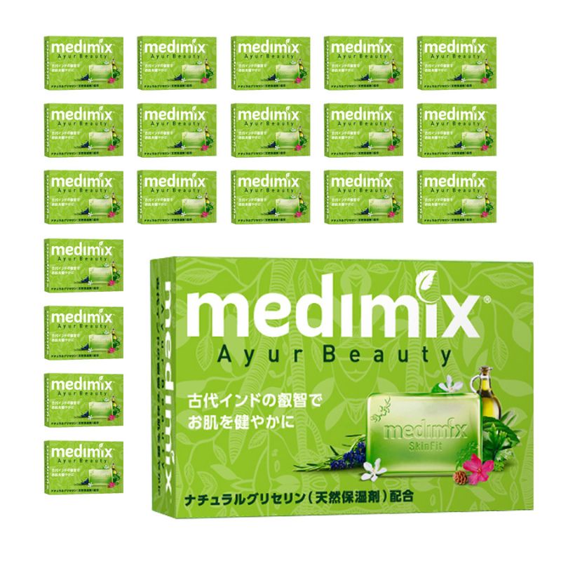 【沖縄・離島不可】商品になります。 medimix メディミックス MEDGY20P メディミックス アロマソープフレッシュグリーン【20個セット】