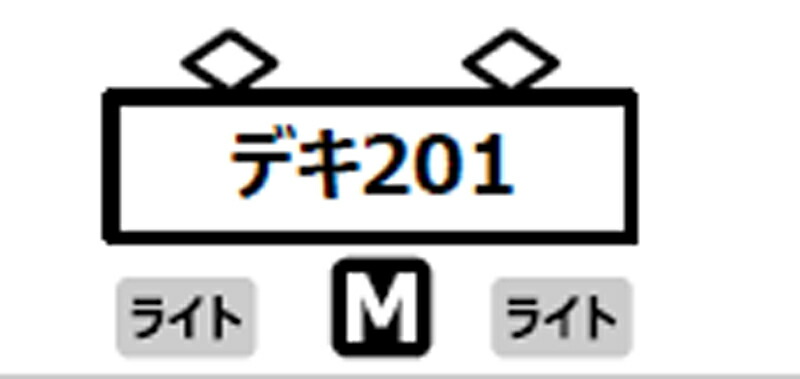 MICRO ACE マイクロエース 秩父鉄道 デキ201（黒）A2084