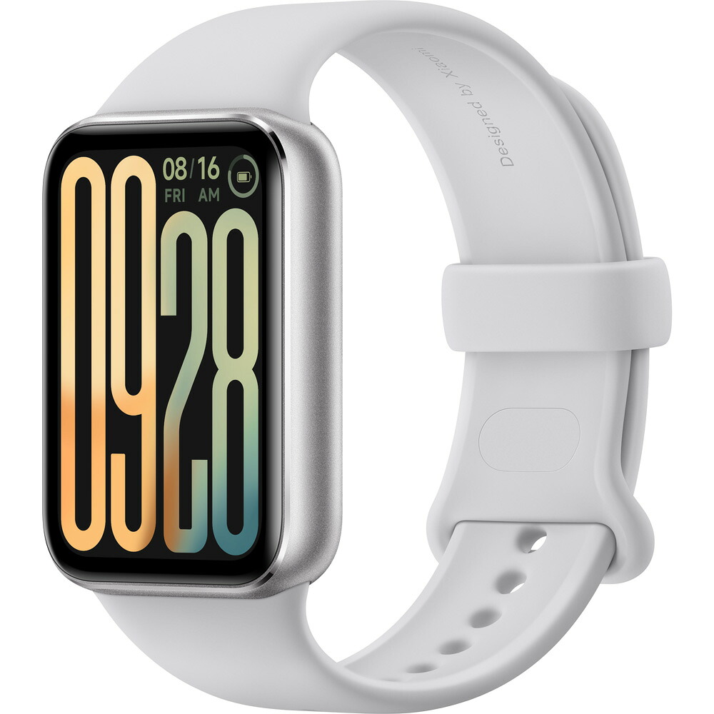 Xiaomi シャオミ スマートウォッチ Xiaomi Smart Band 9 Pro Silver BHR8715GL しろがね色