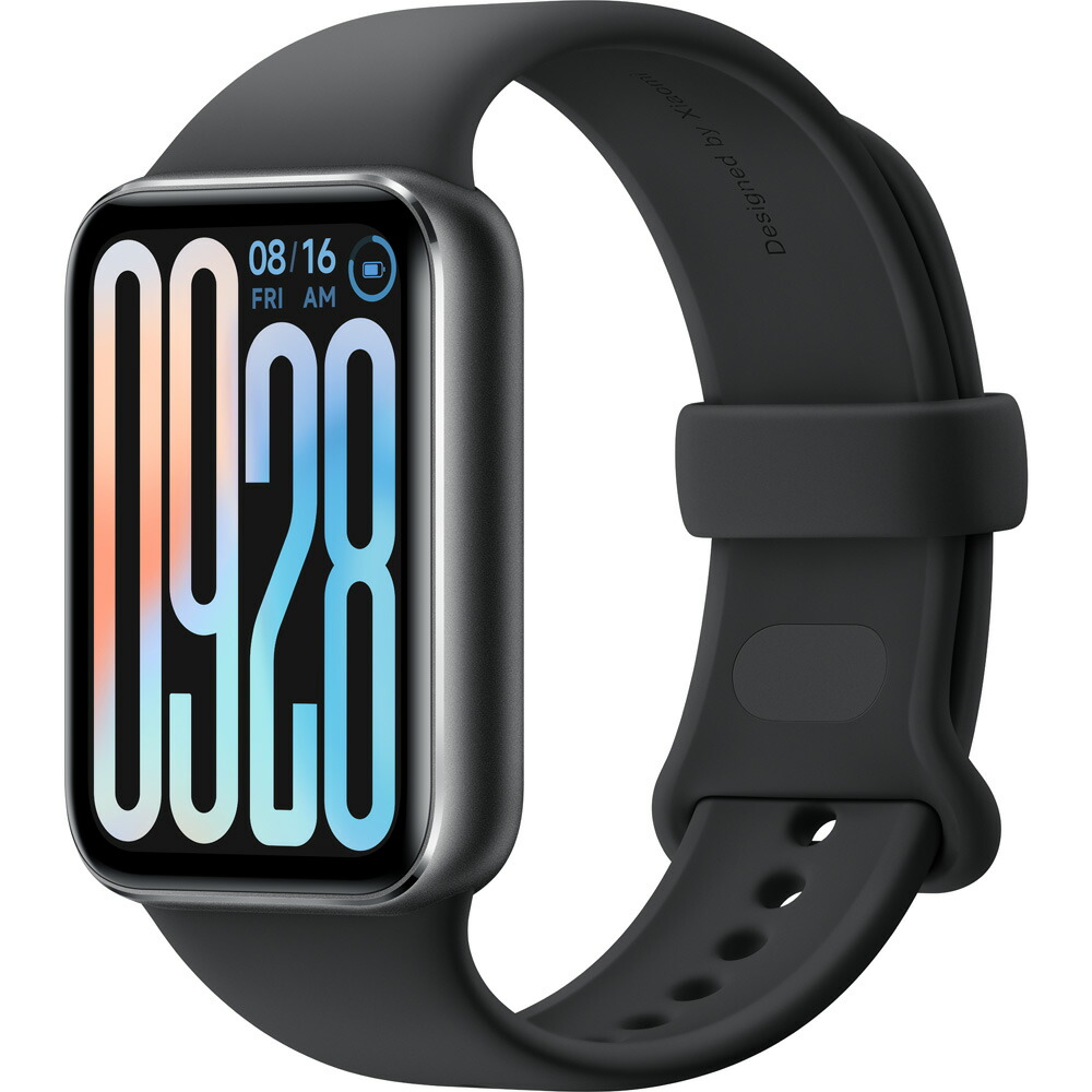 Xiaomi シャオミ スマートウォッチ Xiaomi Smart Band 9 Pro Black BHR8710GL 黒いこと