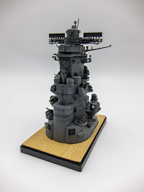 Fujimi フジミ模型 1/200 装備品2EX-4 1/200 戦艦大和 艦橋(純正エッチングパーツ/台座用木甲板シール付き)