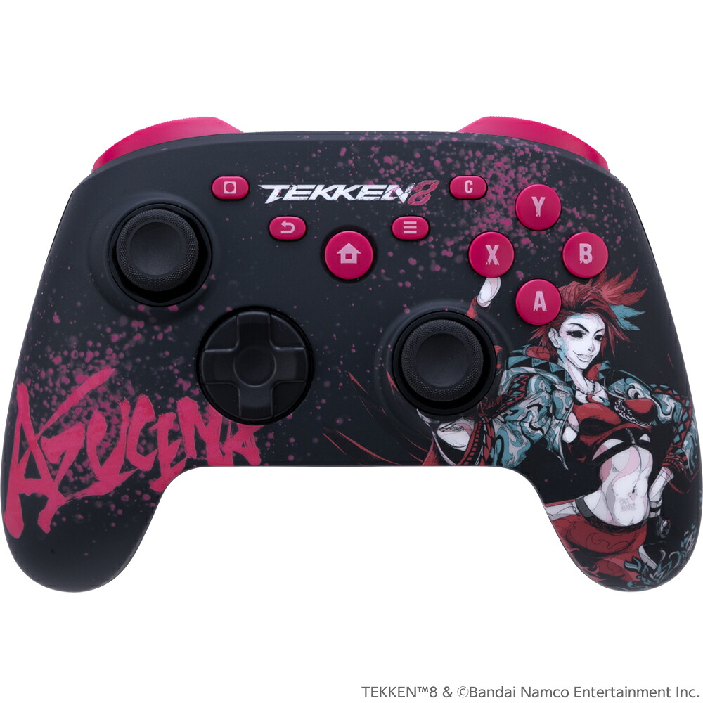 TYPE II タイプツー TEKKEN 8 ゲーミングコントローラーPRO仕かける AZUCENA T2-TK8GCWL-AZ パソコン・周辺機器-その他