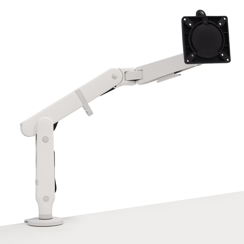 CBS テクニカルコード方式 液晶モニターアーム 耐荷重0～9kg ホワイト OLLIN WHITE