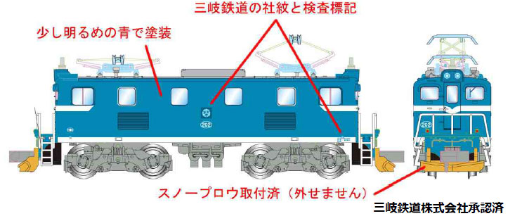 MICRO ACE マイクロエース 三岐鉄道 デキ202 A2073