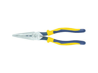 KLEIN TOOLS クラインツールズ 強力型ロングノーズプライヤー サイドカット コンフォートハンドル 220mm J203-8N