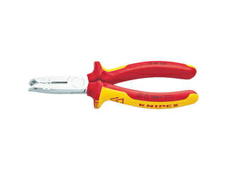 KNIPEX クニペックス ニッパー役立つこと付き添い人鉄条ストリッパ(縁切り手合い) 165粍 1346-165SB