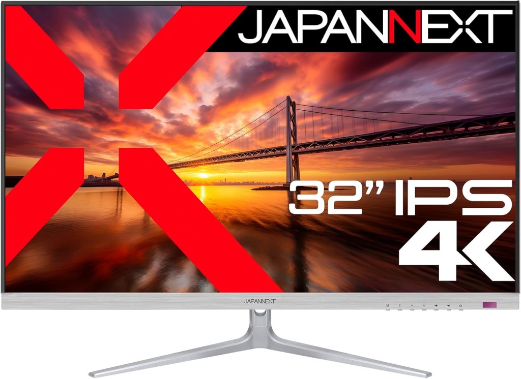 JAPANNEXT ジャパンネクスト 4K対応32型液晶ディスプレイ(IPS/DPx2/HDMIx2/スピーカー/チルト) JN-IPS321UHD 単品購入のみ可（同一商品であれば複数購入可） クレジットカード 代金引換決済のみ