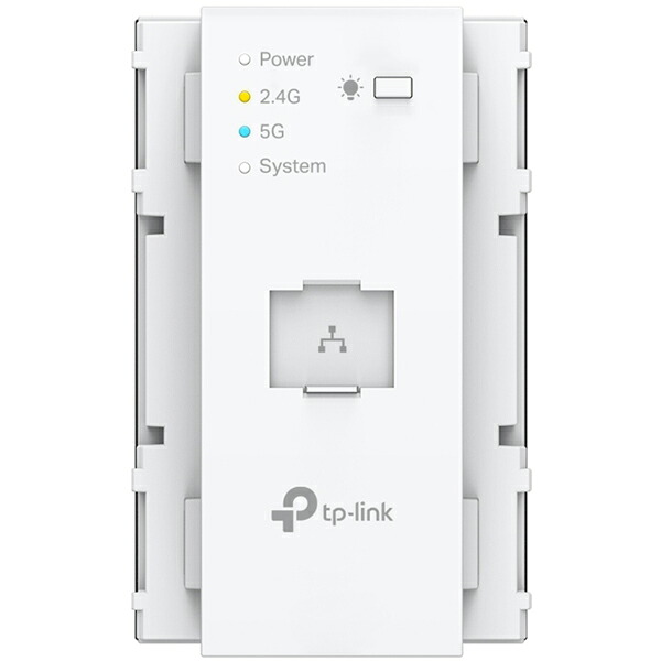 TP-Link ティーピーリンク 納期4月下旬 EAP655-WE-AC(JP) AX3000 コンセント埋め込み型 Wi-Fi 6アクセスポイント