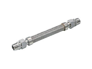 TECHNOFLEX/テクノフレックス 袋ナット・アダプター型フレキシブルホース オスXオスアダプター304SS S225T-15AX500L MXM 304SS