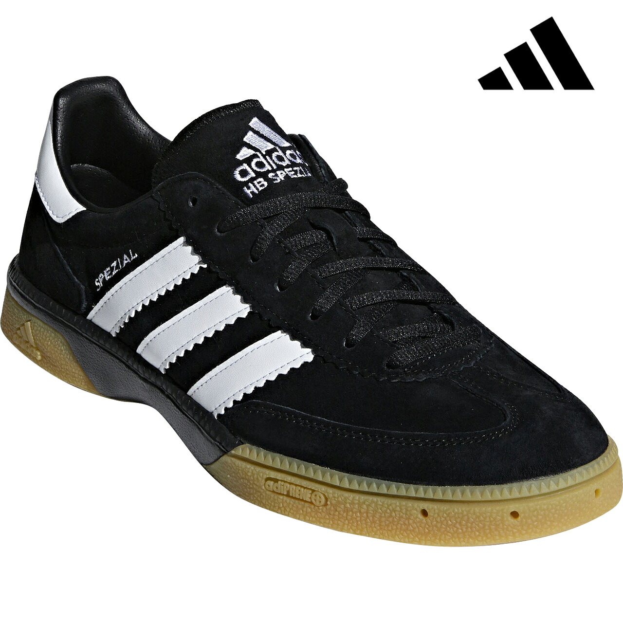 adidas アディダス 【メンズ】ハンドボール スペツィアル/Handball Spezial M18209 【コアブラック/コアホワイト/コアブラック】 ハンドボール インドアレトロ 室内スポーツ 室内 コート快適な履き心地｜ムラウチ