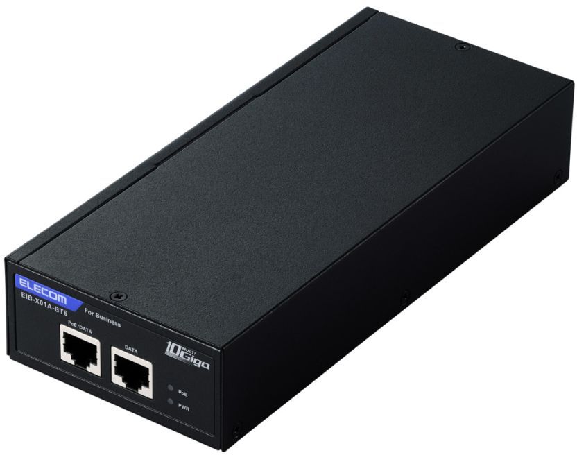 楽天市場】エレコム EIB-UG01-PL2 [法人向けPoEインジェクター 802.3at