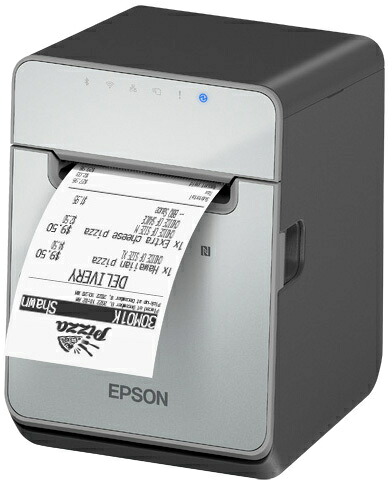 EPSON エプソン とり止める不可 受け取り証書印刷人/40粍・58粍・80粍/USB・有線ローカルエリアネットワーク・Bluetooth/黒いこと TM-L100B