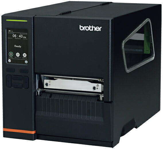 brother 茶飲み友だち 感熱・熱転写下げ札印刷機(ハクリユニット備え付ける)/300dpi/USB/有線ローカルエリアネットワーク/RS-232C TJ-4121TN-LP