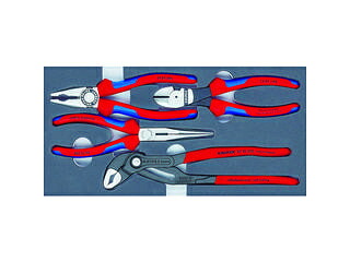 KNIPEX クニペックス 002001V15 プライヤーセット ウレタントレイ入り 002001V15