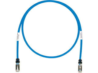 Panduit パンドウイットコーポレーション CAT6A/CAT6 シールドパッチコード 40m 青 STP6X40MBU