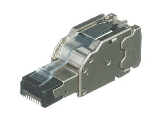Panduit パンドウイットコーポレーション かんたん成端シールドモジュラープラグ 10個入り FPS6X88MTG-X