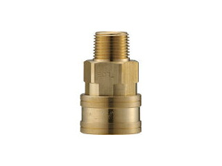 NAGAHORI 長堀工業 NAC/ナック クイックカップリング TL型 真鍮製 メネジ取付用 CTL10SM2
