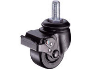 HAMMER ハンマーキャスター 低床式重荷重用ねじ式SP付ナイロン車B入り75mmM20XP2.5 545SA-NRB75-BAR01