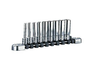 KYOTO TOOL 京都機械工具 nepros/ネプロス 6.3sq.ディープソケットセット［9コ組］ NTB2L09A