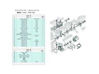 ULVAC アルバック機工 GCD-136X用メンテナンスキットB GCD-136X MAINTENANCEKIT B