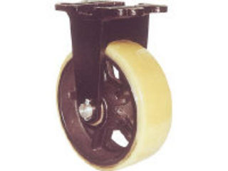 YODONO/ヨドノ 鋳物重量用キャスター 許容荷重1107.4 取付穴径15mm  MUHA-MK300X75 台車-DIY・工具-花・ガーデン・DIY