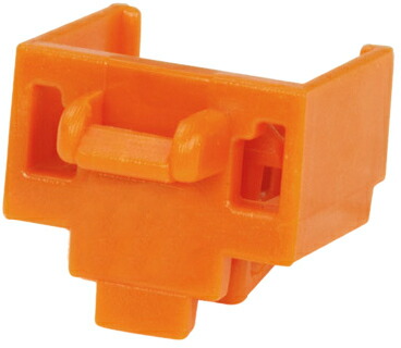 Panduit パンドウイットコーポレーション モジュラージャックガード(オレンジ/1袋100個入り) PSL-DCJB-OR-C