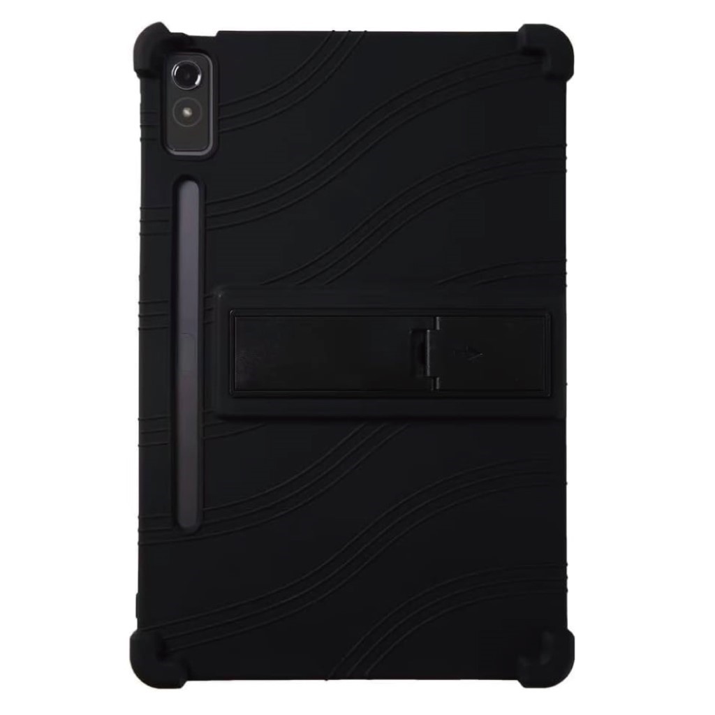 エムディーエス MDS-SCCLTP12BKLenovo Tab P12 12.7タイオウ タイショウゲキシリコンケース ブラック