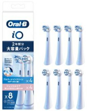 BRAUN ブラウン IORBCW4+SW4　替えブラシ アルティメイトクリーン ホワイト+ジェントルケア 8本入