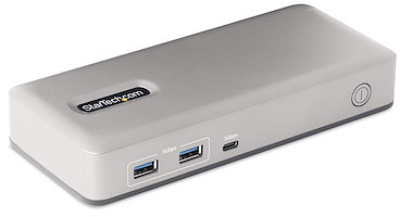 StarTech.com ドッキングステーション/USB-C接続/4K60Hz DP+HDMI/VGA/85W PD/6xUSB-A+1xUSB-C/LAN/ 101N-USBC-DOCK