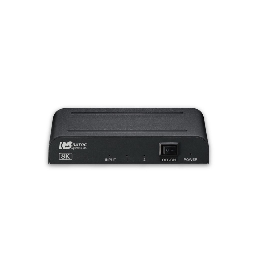 ラトックシステム 8K対応 1入力2出力 HDMI分配器 RS-HDSP2-8K 9,773円