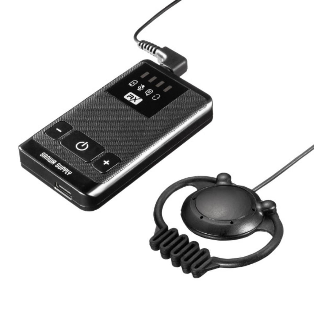 サンワサプライ ワイヤレスガイドシステム(子機) MM-WGS5R 16,876円