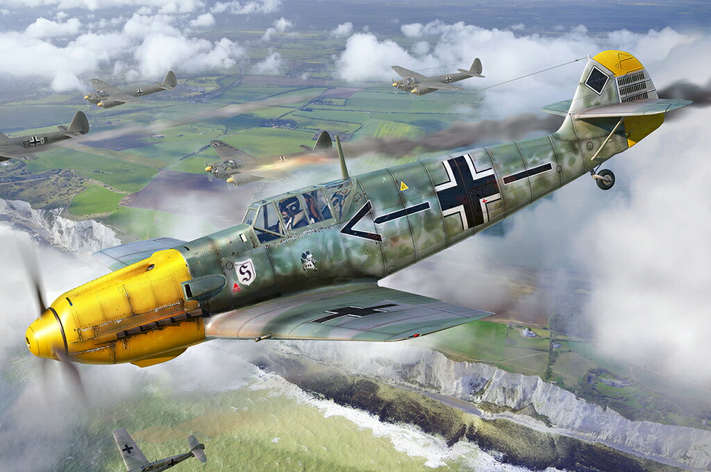 ホビーボス 1/48 エアクラフトシリーズ メッサーシュミット Bf109E-4 81792