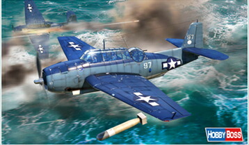 ホビーボス 1/72 エアクラフトシリーズ TBF-1C アヴェンジャー 87275