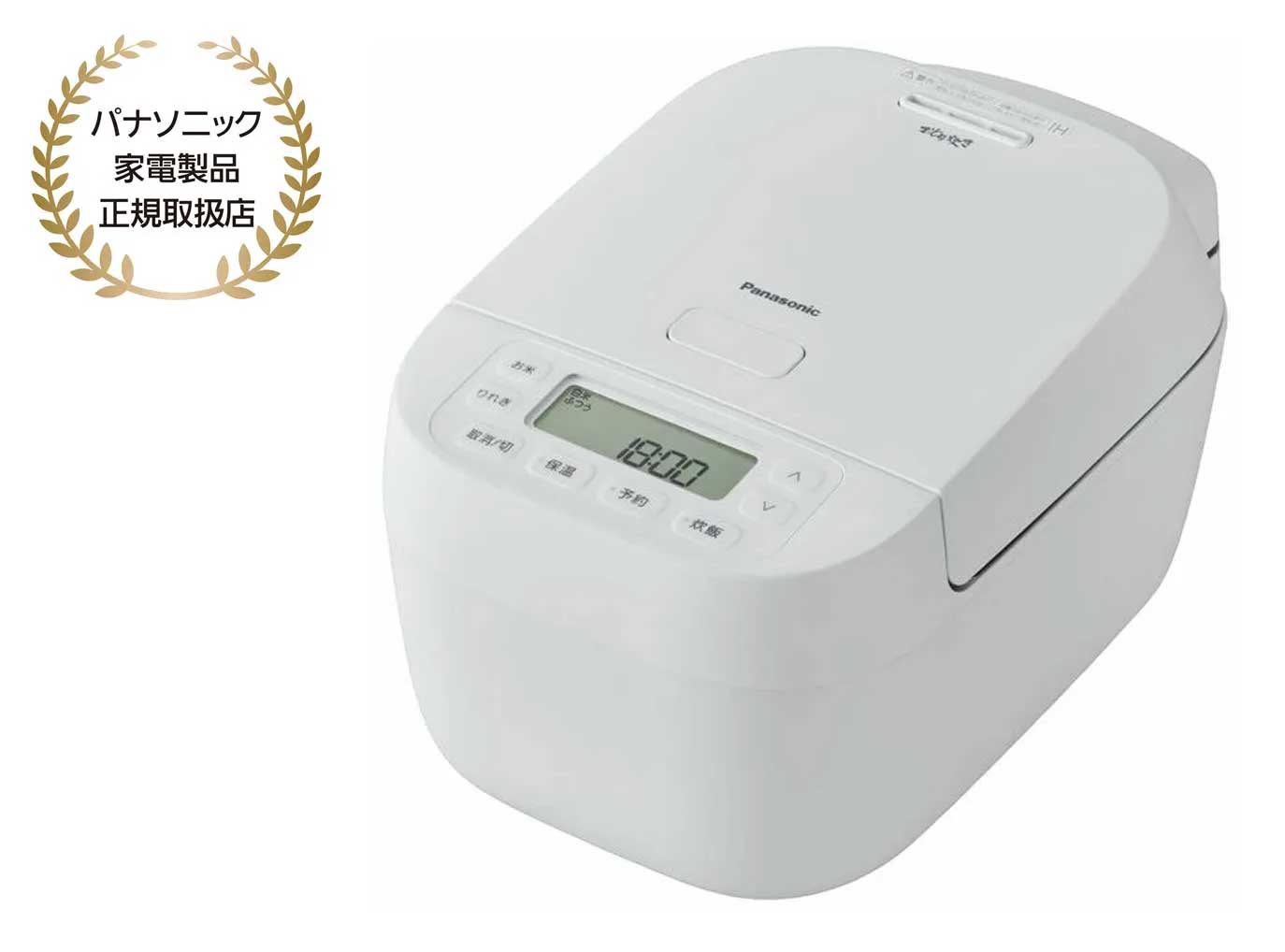 Panasonic パナソニック SR-N310D-W(白いこと) 変数翦断応力IHジャー炊飯器 おどり炊き 5.5合炊き 昂ぶりのかまどごはんを目指した炊き技。おどり炊き