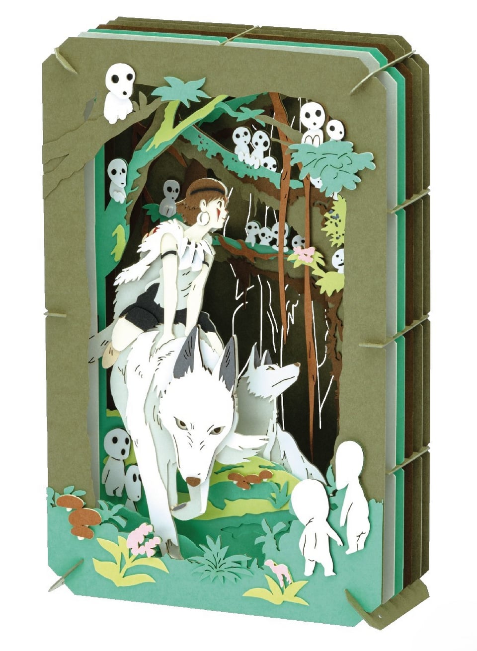 楽天市場】もののけ姫 A4クリアファイル 森の中のアシタカ