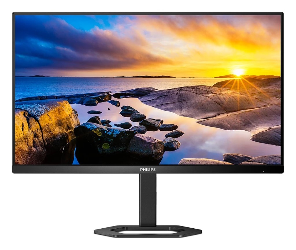 PHILIPS フィリップス QHD対応23.8型液晶ディスプレイ ブラック スピーカーあり 省資源化パッケージ 24E1N5500B/11