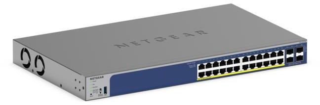 NETGAER サイバー空間歯車・国際的 GS728TXP ギガ24界面 SFP+x4 繰り上げる繋がり PoE+相応うスマートクラウドスイッチ GS728TXP-300JPS