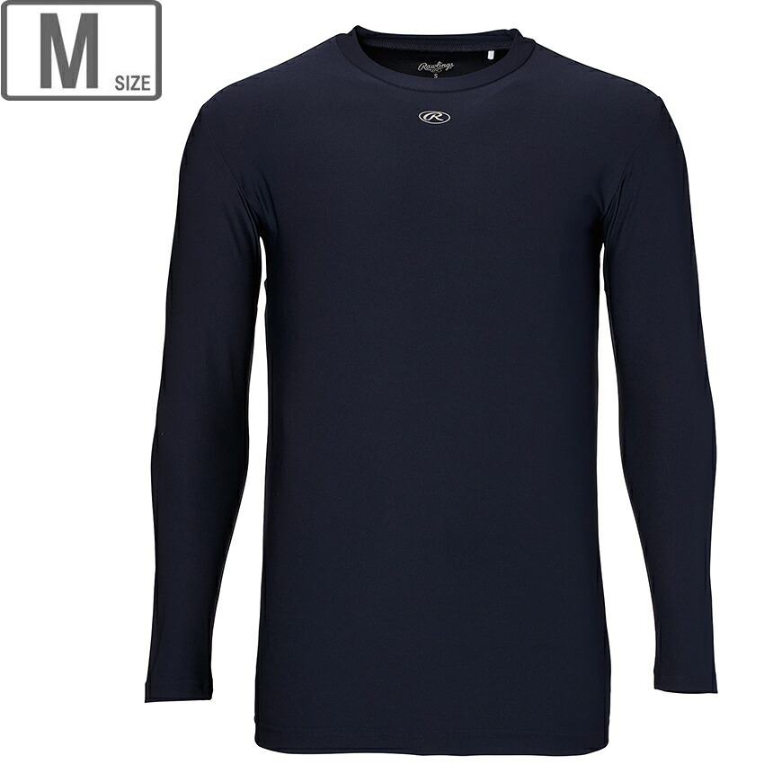 Rawlings ローリングス 長袖Tシャツ 【ネイビー】【Mサイズ】 AST13F07 4,239円