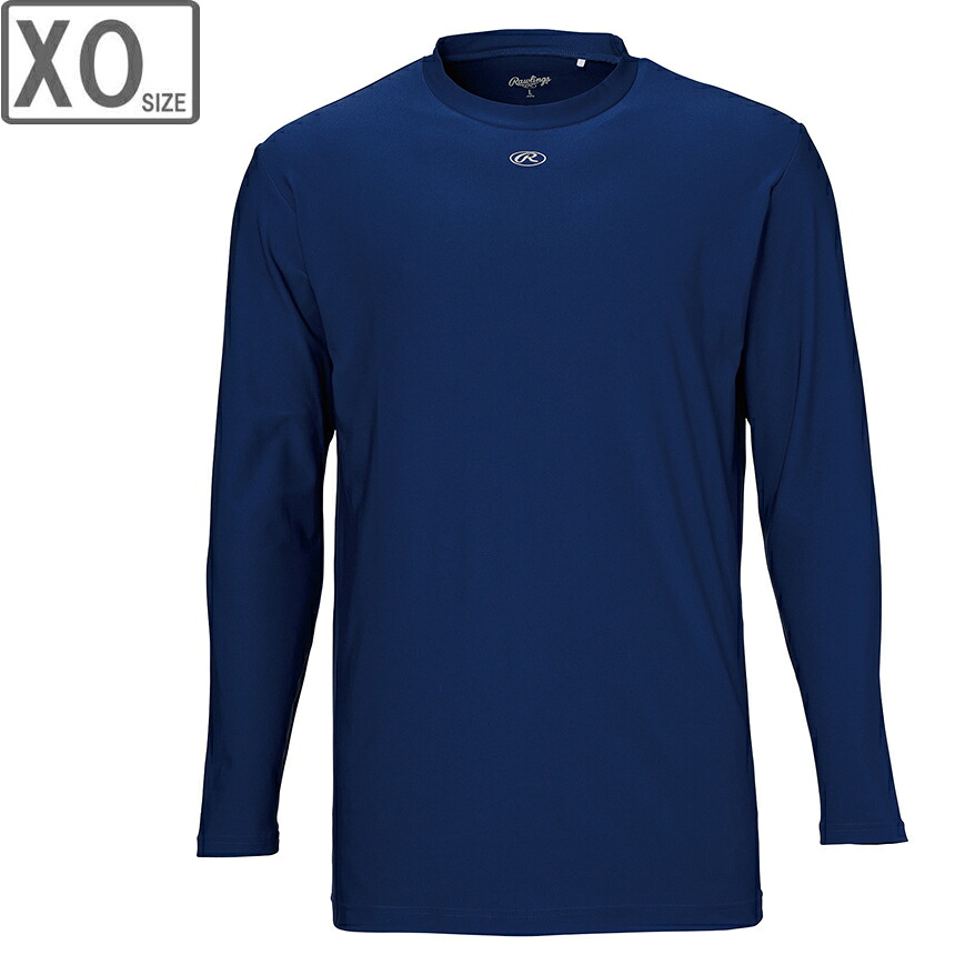 Rawlings ローリングス 長袖Tシャツ 【ロイヤルブルー】【XOサイズ】 AST13F07