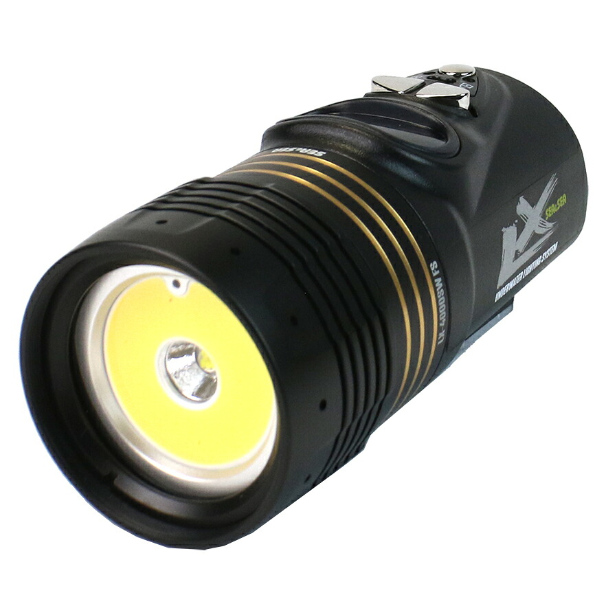 SEA&SEA シーアンドシー 09130 LX-4000SW FS ブラック 水中ライト