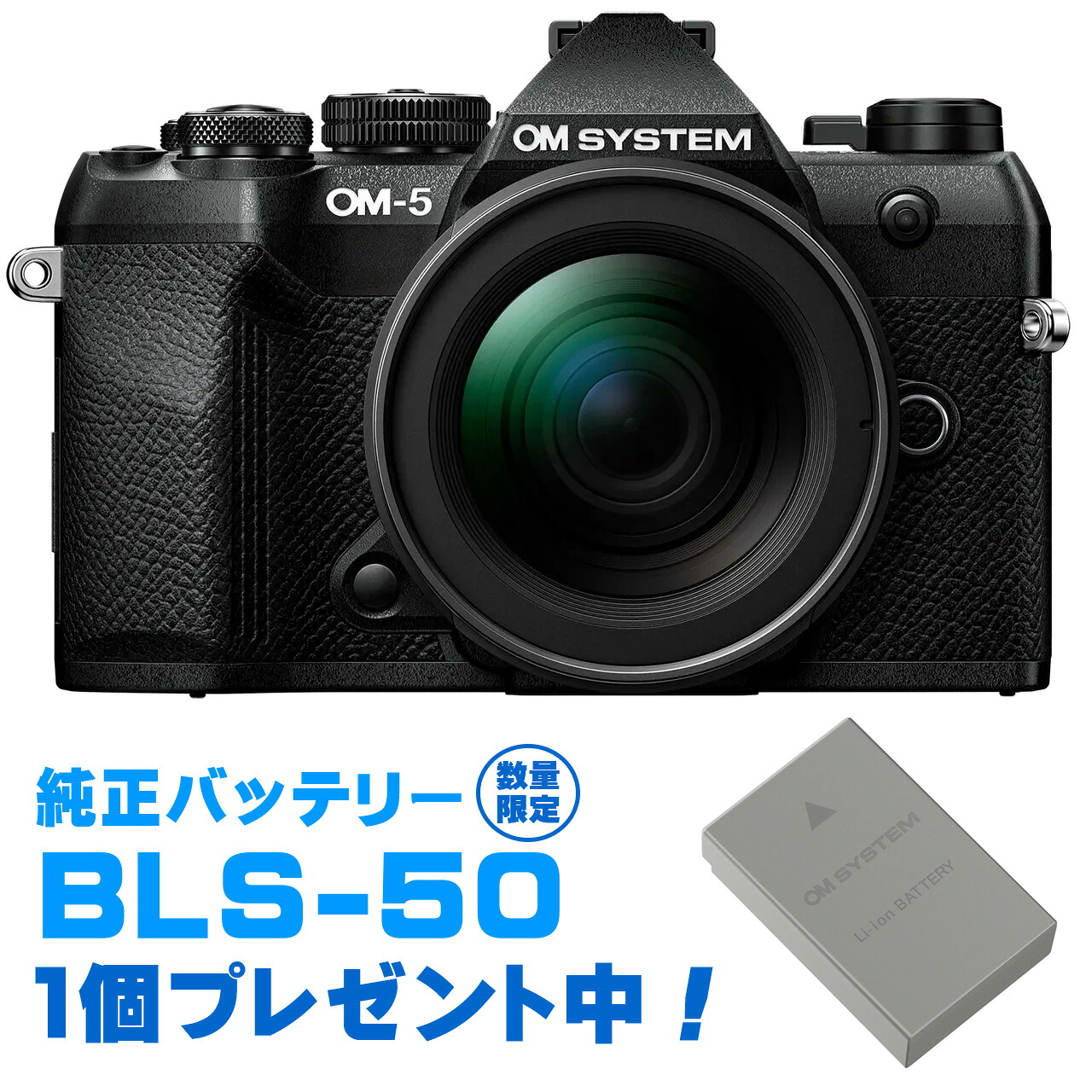 OM SYSTEM オーエムシステム OM-5 Mark II 12-45mm F4.0 PROレンズキット ブラック 【お得なセットもあります】