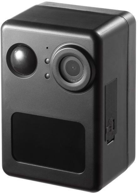 SANWA SUPPLY サンワサプライ 防犯カメラ トレイルカメラ 監視カメラ 電源不要 常時録画 連続録画 人感センサー 小型 IP67 CMS-SC10BK