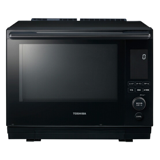 【大型商品の為時間指定不可】 TOSHIBA 東芝 【大型商品!】ER-D5000B-K(グランブラック) 過熱水蒸気オーブンレンジ 30L